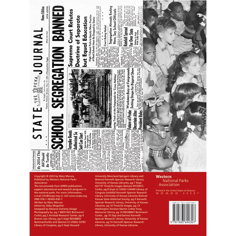 Brown v. Board of Education National Historic Site Book Back Cover