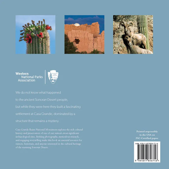Casa Grande Ruins National Monument Book Back Cover
