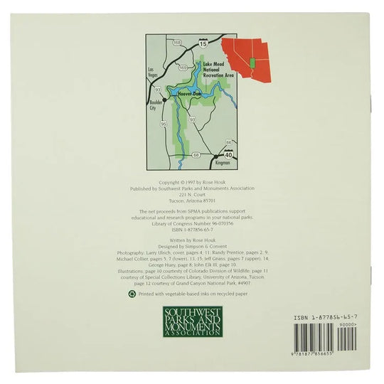 Lake Mead National Recreation Area Book Back Cover