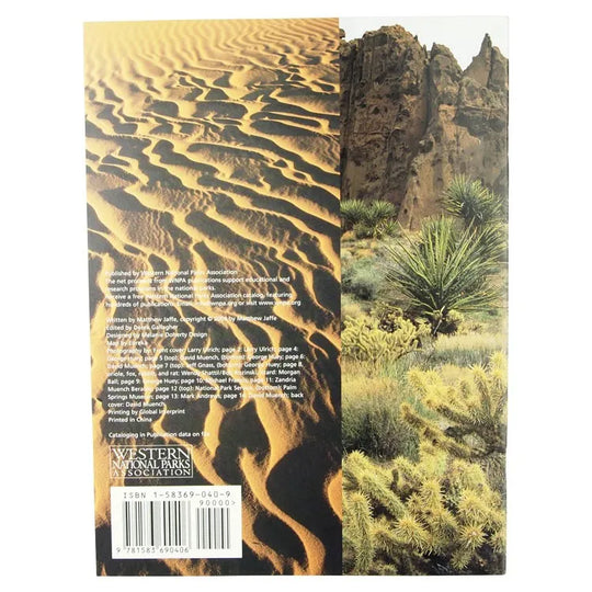 Mojave National Preserve Book Back Cover
