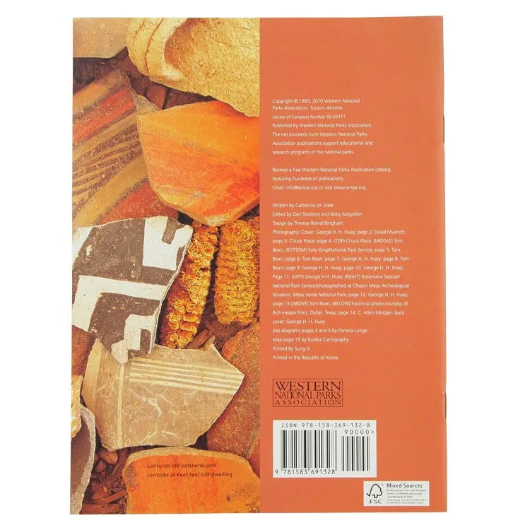 Navajo National Monument Book Back Cover