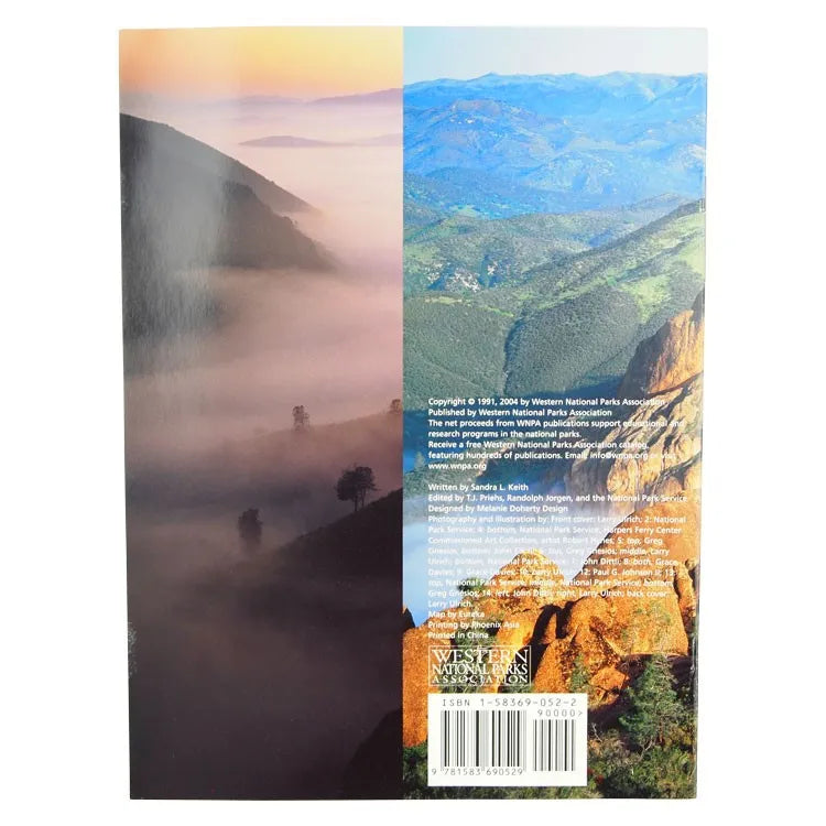 Pinnacles National Park Book Back Cover