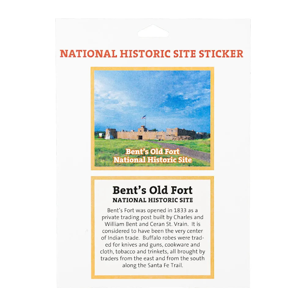 Bent's Old Fort National Hist. Site Park Sticker