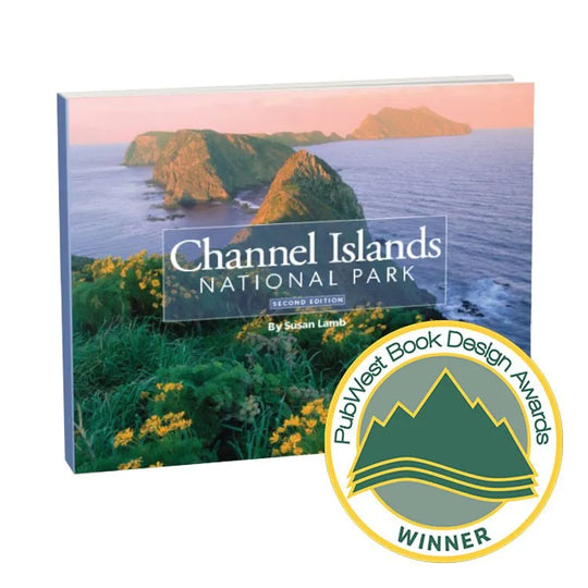 Channel Islands National Park Book Front Cover with Award