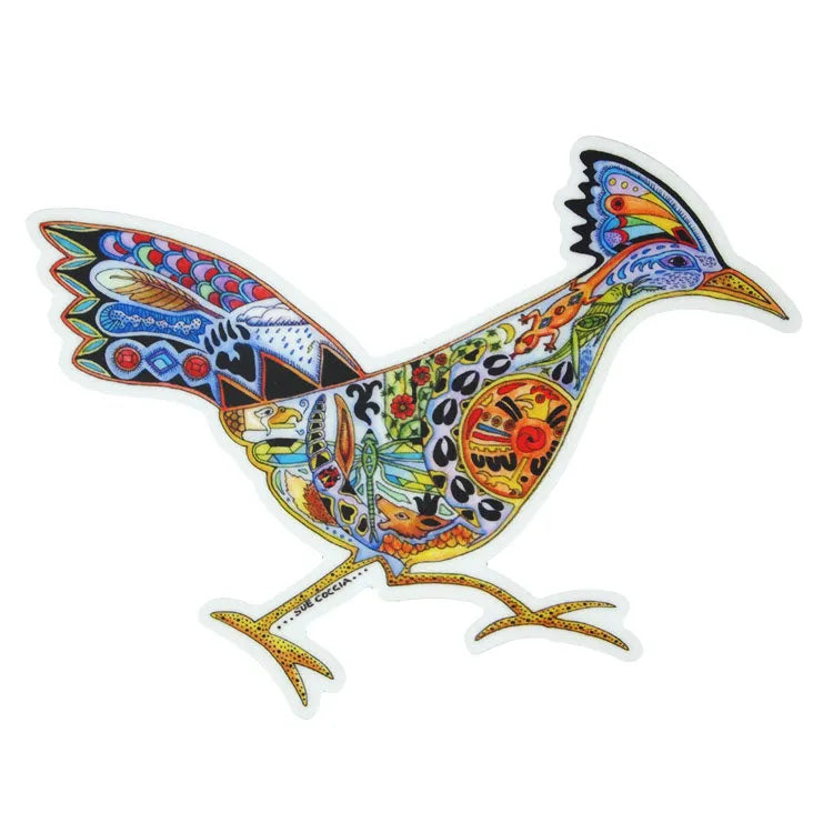 Earth Art Roadrunner Sticker