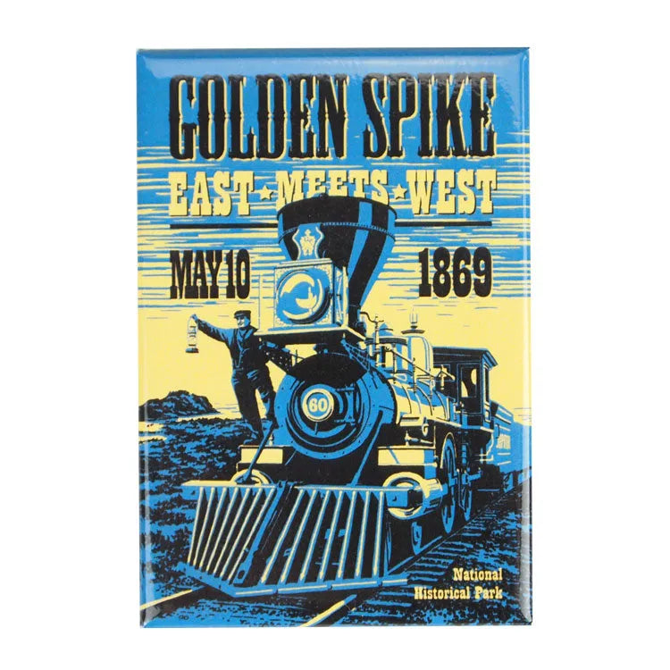 Golden Spike National Hist. Site Magnet - Jupiter Graphic
