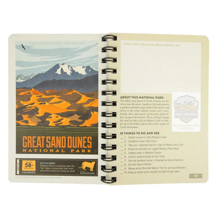 Interior page about Great Sand Dunes National Park & Preserve