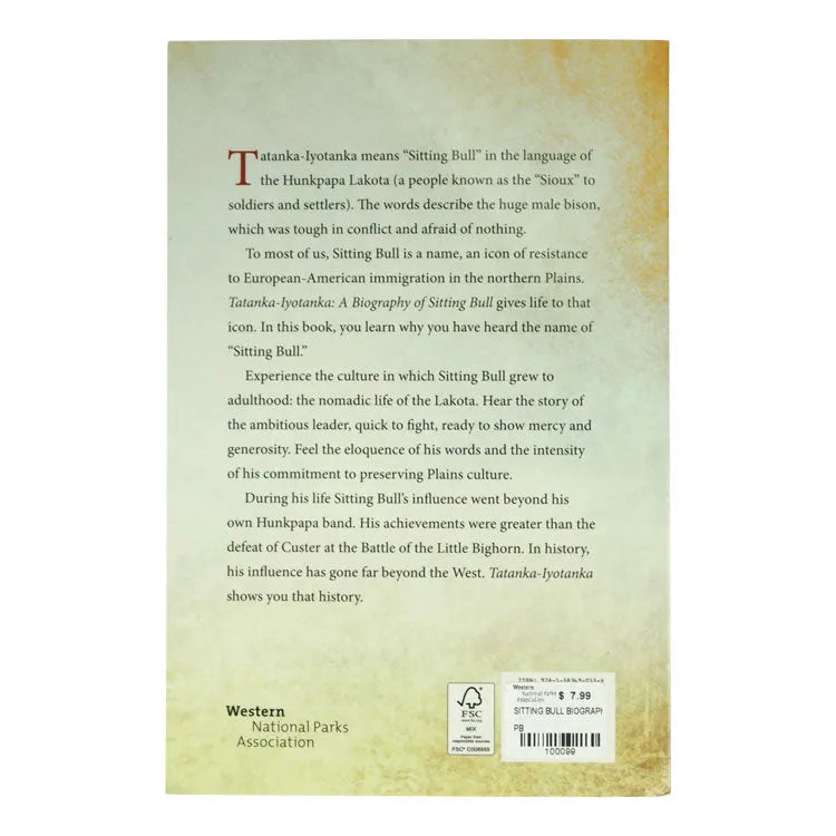 Tatanka-Iyotanka: A Biography of Sitting Bull Back Cover