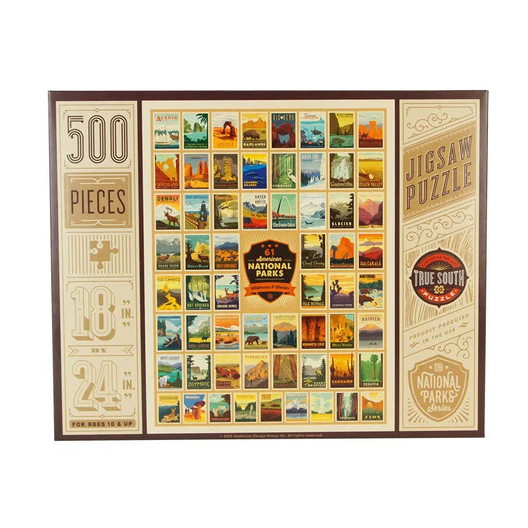 True South National Parks Puzzle - Classic