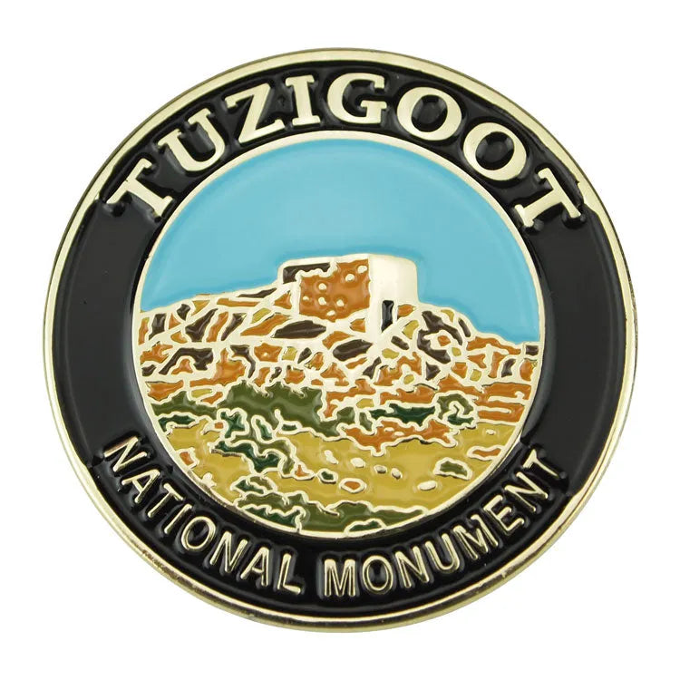 Tuzigoot National Monument Pin - Pueblo Round