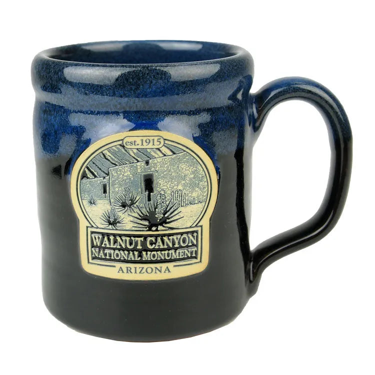 Walnut Canyon National Monument Camper Mug from Deneen Pottery