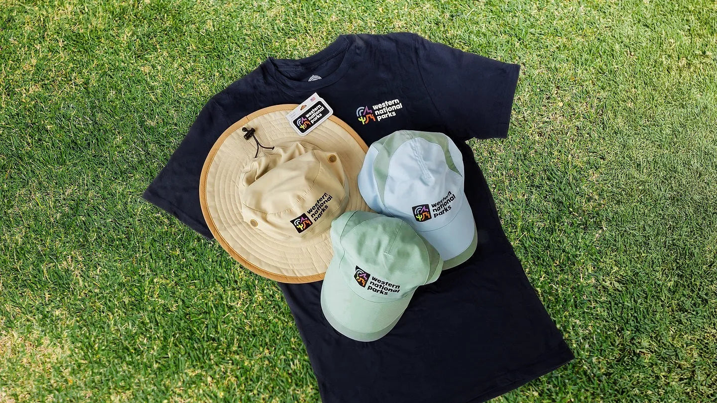 Western National Parks logo gear