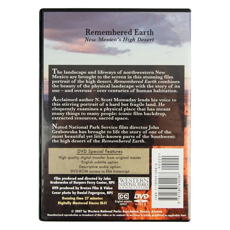 Remembered Earth: New Mexico's High Desert Box Back