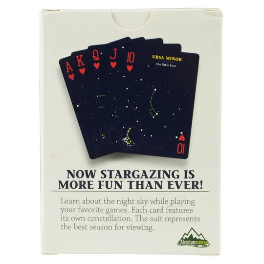 Night Sky Playing Card Set Box Back