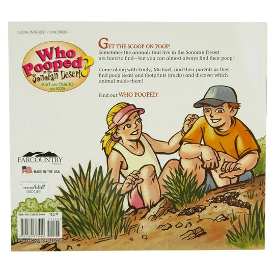 Who Pooped in the Sonoran Desert Back Cover