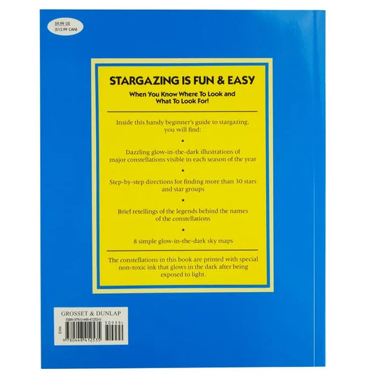 Glow in the Dark Constellations Back Cover