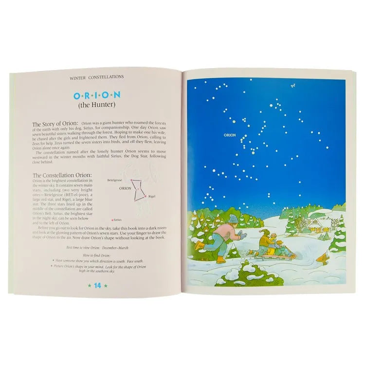 Glow in the Dark Constellations Interior Pages