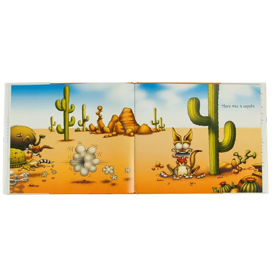 There Was a Coyote Who Swallowed a Flea Interior Pages
