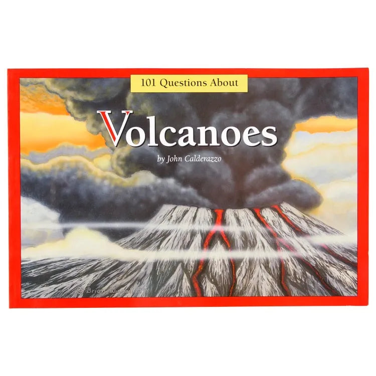 101 Questions About Volcanoes Front Cover