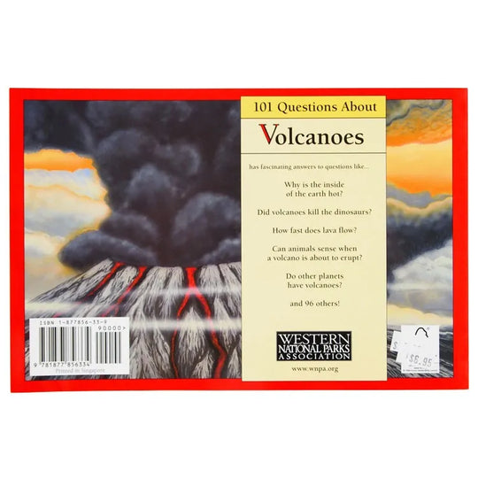 101 Questions About Volcanoes Back Cover