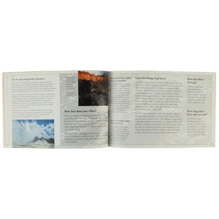 101 Questions About Volcanoes Interior Pages
