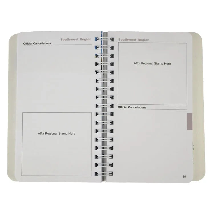 Passport to Your National Parks Book - Standard Edition cancellation pages