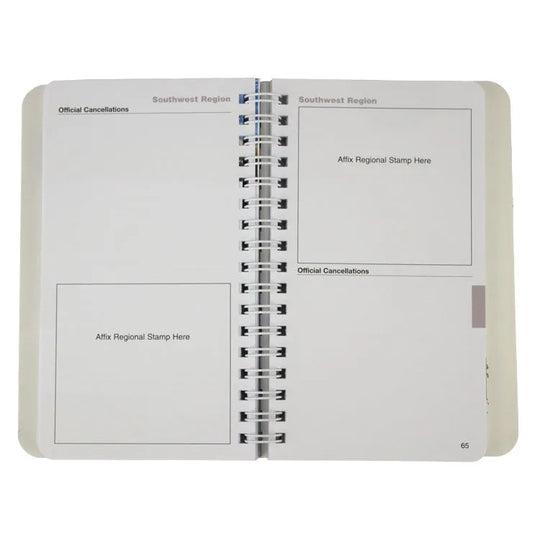 Passport to Your National Parks Book - Standard Edition cancellation pages