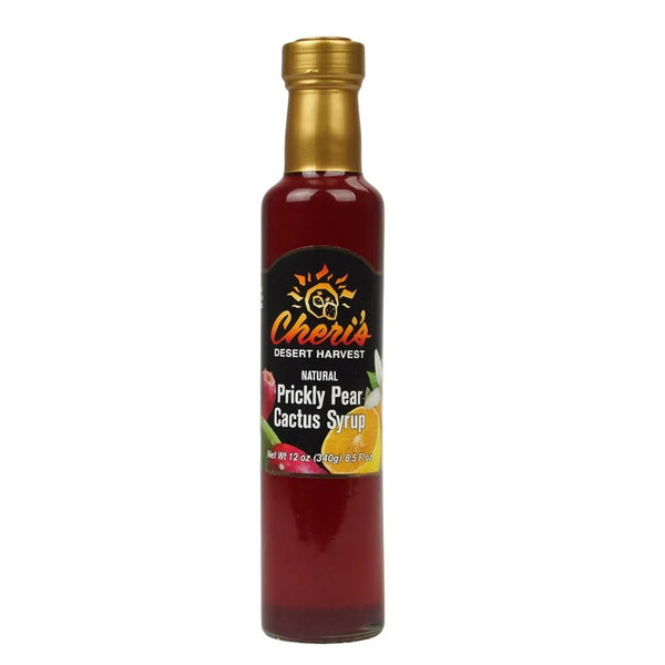 Prickly Pear Cactus Syrup – 12 Oz Bottle, Sweet & Unique Flavor From Real Cactus Juice, Gluten-Free & Kosher