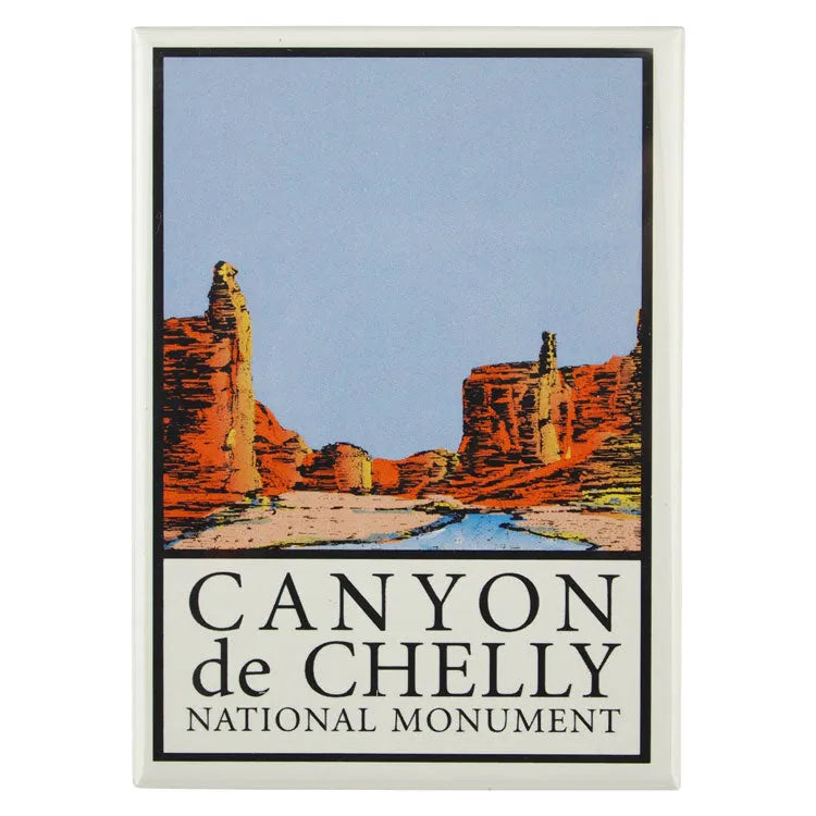Canyon de Chelly National Monument Magnet - Logo