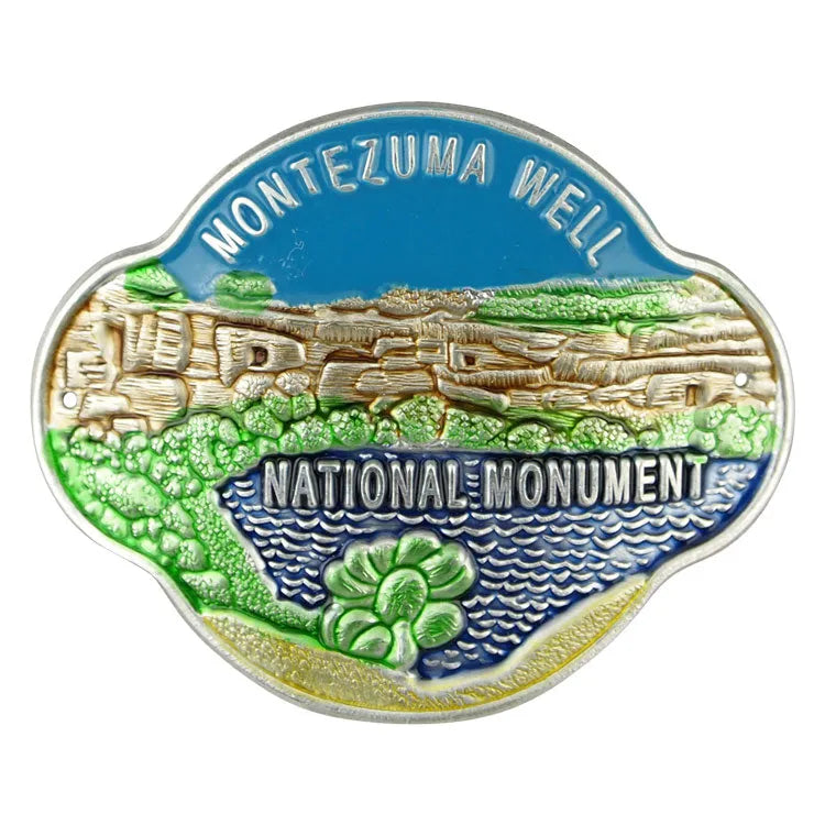 Montezuma Castle National Monument Hiking Stick Medallion - Well