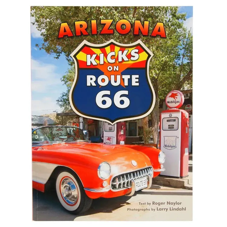 Arizona Kicks on Route 66 Front cover with classic car
