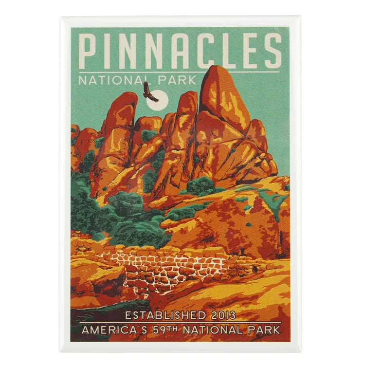Pinnacles National Park Magnet - Peaks