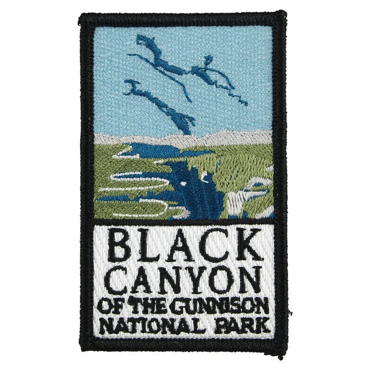 Black Canyon of the Gunnison National Park Patch - Logo