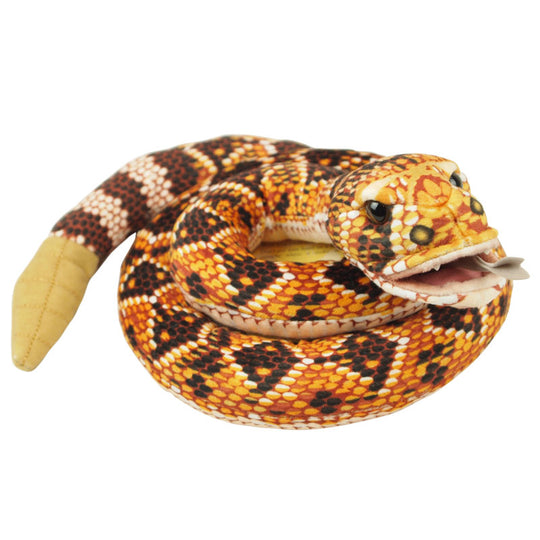 Diamondback Rattlesnake Plush Finger Puppet