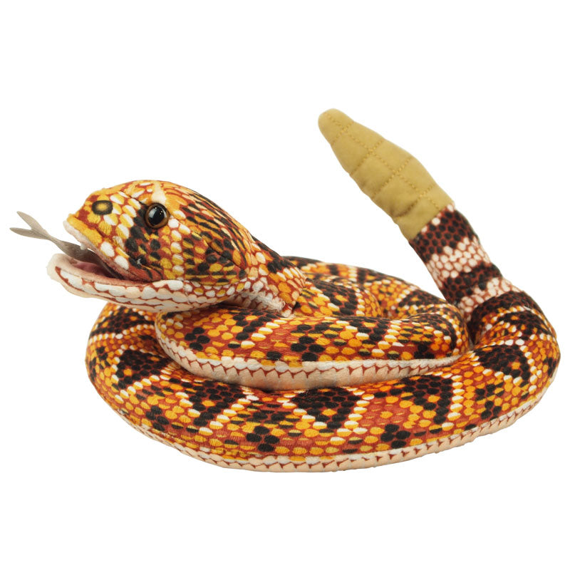 Diamondback Rattlesnake Plush Finger Puppet