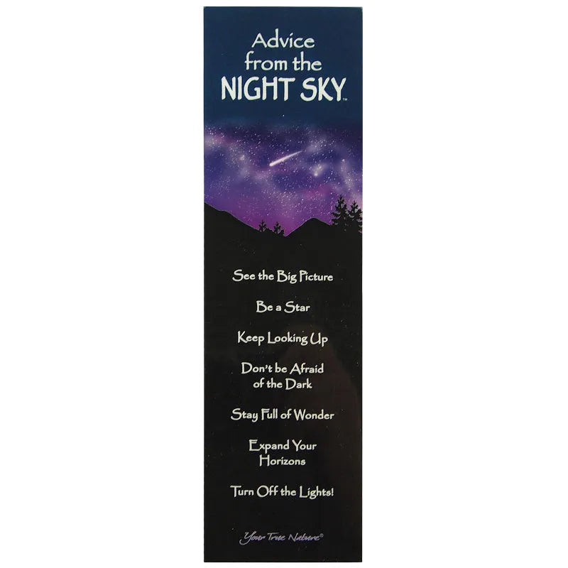Advice from the Night Sky Bookmark Front