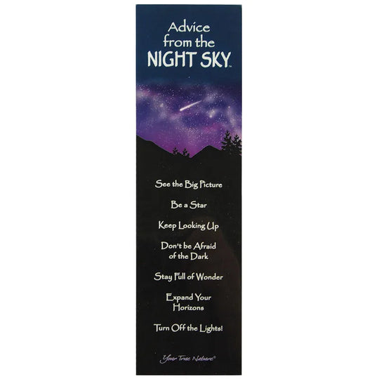 Advice from the Night Sky Bookmark Front
