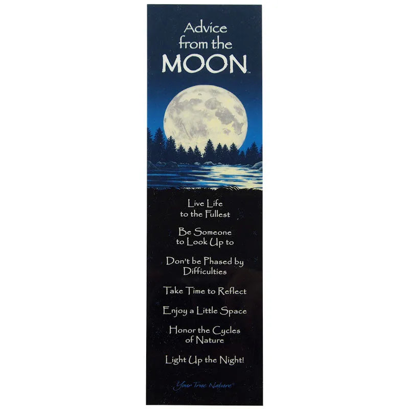 Advice from the Moon Bookmark Front