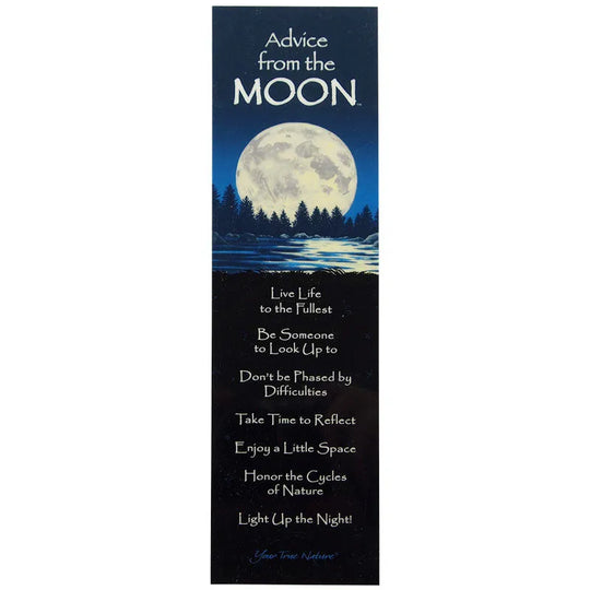 Advice from the Moon Bookmark Front
