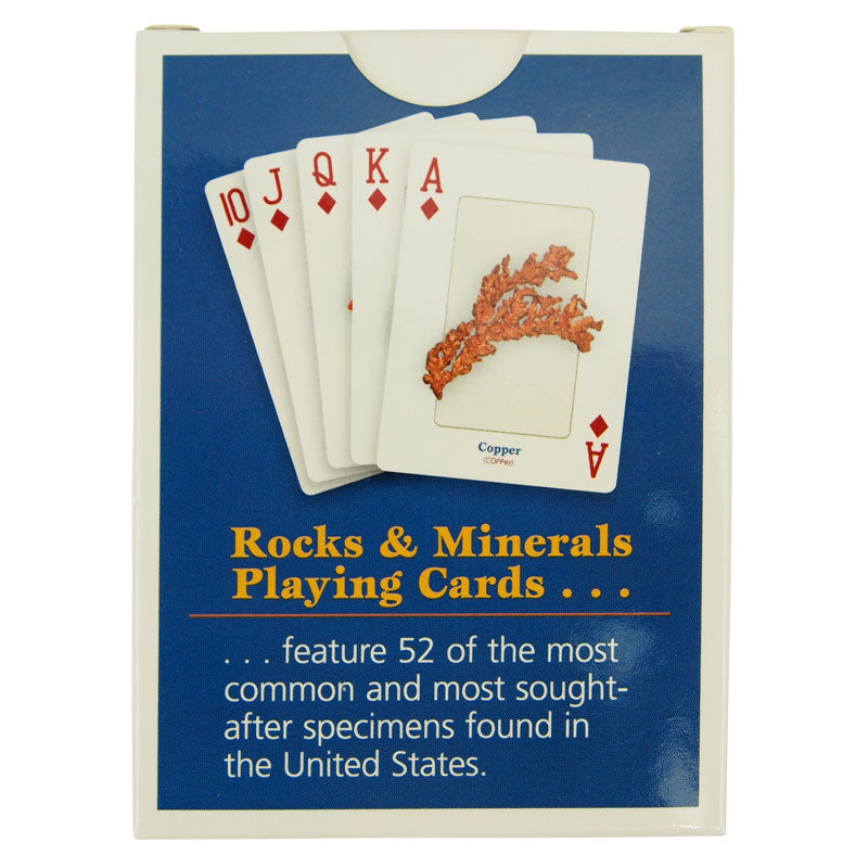 Rocks & Minerals Playing Card Set