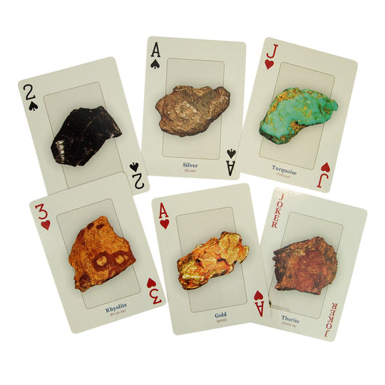 Rocks & Minerals Playing Card Set