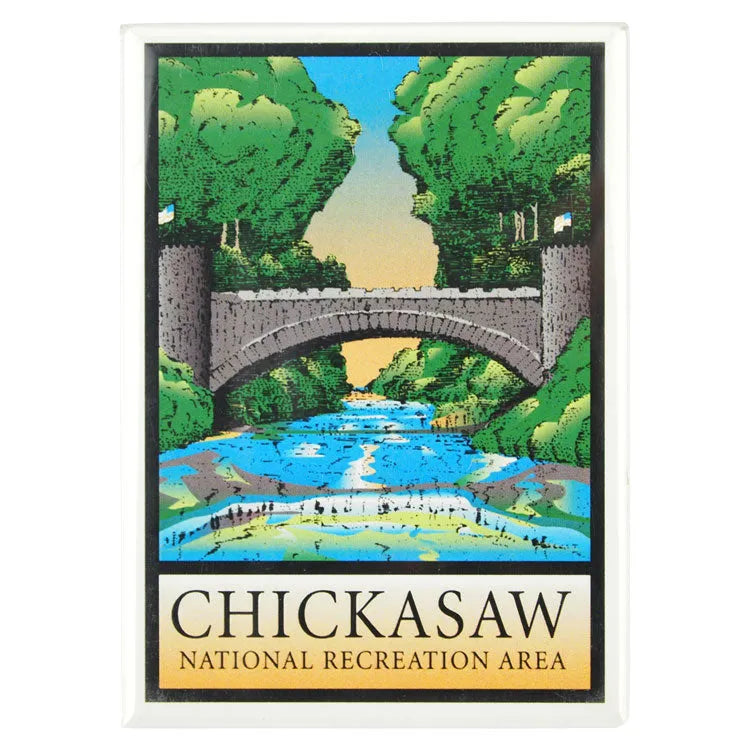 Chickasaw National Rec. Area Magnet - Logo