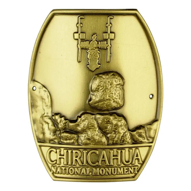 Chiricahua National Monument Hiking Stick Medallion - Logo
