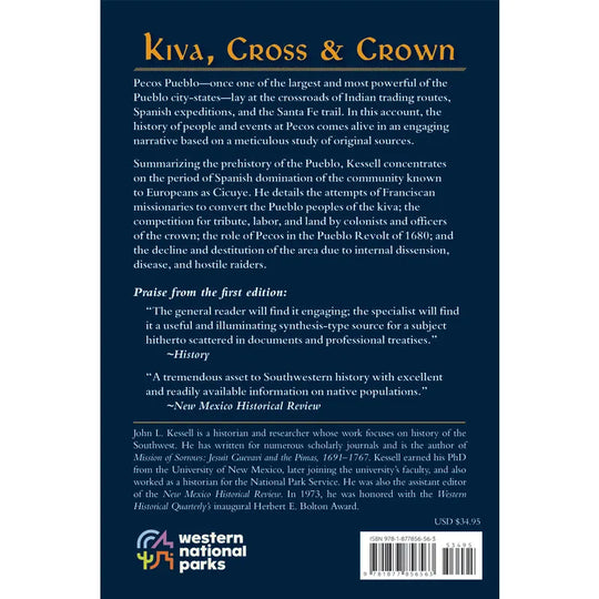 Back cover of a book titled &