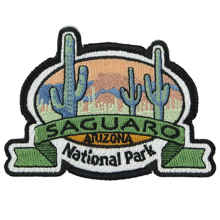 Saguaro National Park Patch - Landscape Banner