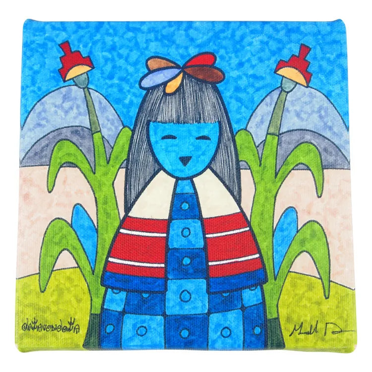 Corn Maiden Canvas Print