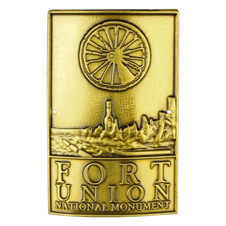 Fort Union National Monument Hiking Stick Medallion - Logo