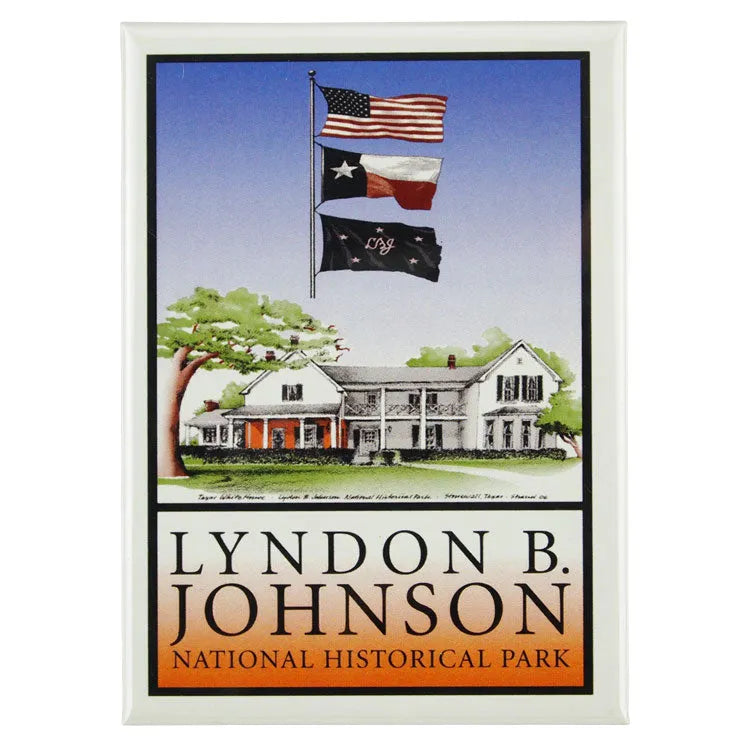 Lyndon B. Johnson National Historical Park Magnet - Logo
