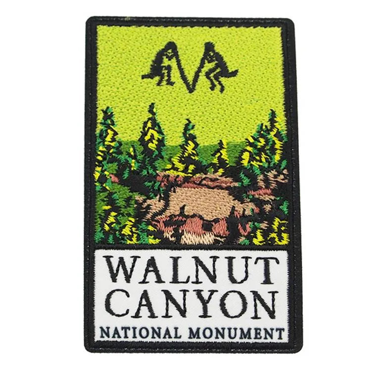 Walnut Canyon National Monument Patch - Fell Logo