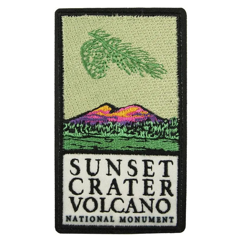 Sunset Crater Volcano National Monument Patch - Logo